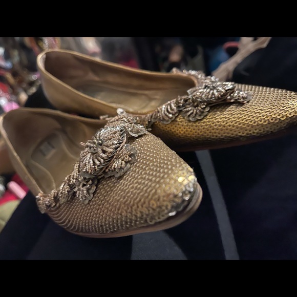 Prada gold flats - Picture 6 of 6